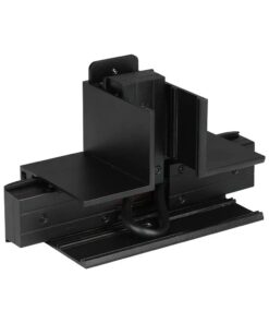 Σύνδεσμος σχήμα Τ για μαγνητικό φωτιστικό ράγας V-TAC σε μαύρο χρώμα – 7975