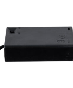 GloboStar® 79791 Box Τροφοδοσίας για Γιρλάντες LED USB 2.0 DC 5V με Μπαταρίες 3 x AA (Δεν Περιλαμβάνονται) & Διακόπτη On/Off – Μαύρο