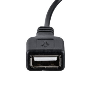 GloboStar® 79791 Box Τροφοδοσίας για Γιρλάντες LED USB 2.0 DC 5V με Μπαταρίες 3 x AA (Δεν Περιλαμβάνονται) & Διακόπτη On/Off – Μαύρο