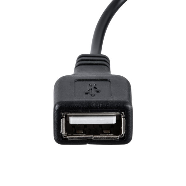 GloboStar® 79791 Box Τροφοδοσίας για Γιρλάντες LED USB 2.0 DC 5V με Μπαταρίες 3 x AA (Δεν Περιλαμβάνονται) & Διακόπτη On/Off – Μαύρο