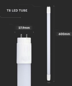 LED Λάμπα T8 G13 60cm 7.5W V-TAC Samsung Chip Rotation 850lm 160° Θερμό 3000K – 21798