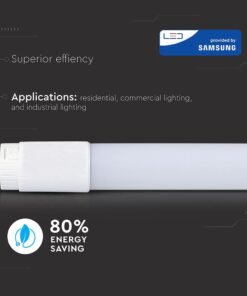 LED Λάμπα T8 G13 60cm 7.5W V-TAC Samsung Chip Rotation 850lm 160° Θερμό 3000K – 21798