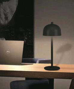 LED Επαναφορτιζόμενο Πορτατίφ V-TAC Μαύρο Σώμα Dimmable CCT – 7985