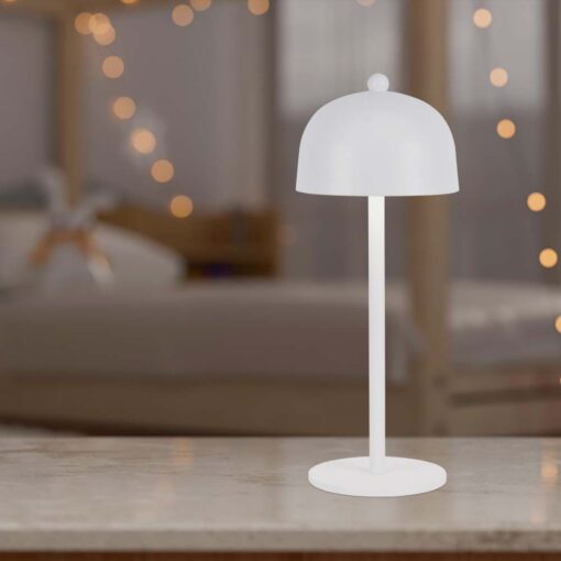 LED Επαναφορτιζόμενο Πορτατίφ V-TAC Λευκό Σώμα Dimmable CCT – 7986