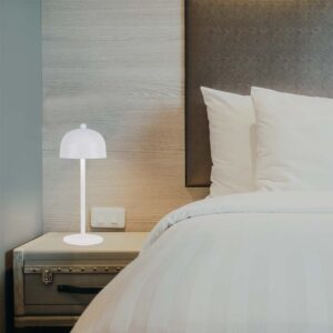 LED Επαναφορτιζόμενο Πορτατίφ V-TAC Λευκό Σώμα Dimmable CCT – 7986