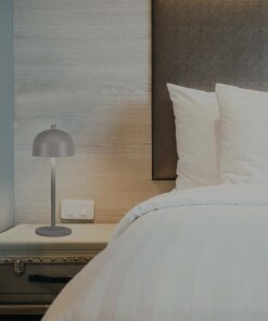 LED Επαναφορτιζόμενο Πορτατίφ V-TAC Γκρι Σώμα Dimmable CCT – 7987