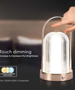 Φωτιστικό γραφείου LED 1W Eπαναφορτιζόμενο Mπρονζέ Χρώματος Dimmable V-TAC – 7991