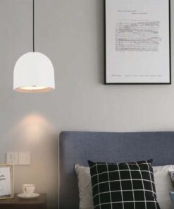 LED κρεμαστό φωτιστικό οροφής 8.5W 3000K θερμό λευκό με λευκό σώμα V-TAC – 7993