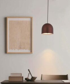 LED κρεμαστό φωτιστικό οροφής 8.5W 3000K θερμό λευκό με καφέ σώμα V-TAC – 7994