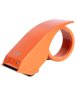 GloboStar® 79950 Επαγγελματική Μηχανή Ταινίας Συσκευασίας Χειρός DELI Φ8.5 x Υ9cm – Πορτοκαλί