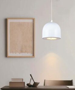 LED κρεμαστό φωτιστικό οροφής 8.5W 3000K θερμό λευκό με λευκό σώμα και On/Off αφής V-TAC – 7996