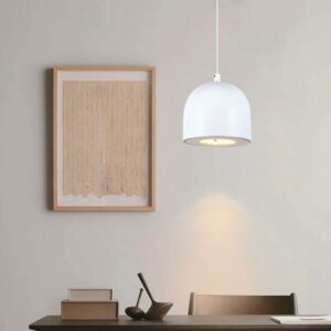 LED κρεμαστό φωτιστικό οροφής 8.5W 3000K θερμό λευκό με λευκό σώμα και On/Off αφής V-TAC – 7996