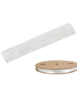 GloboStar® 79968-1 Θερμοσυστελλόμενο – Μακαρόνι Φ20mm/10mm – Τεμάχιο Μήκους 20cm Στεγανοποίησης για Όλες τις Neon Flex LED DC 24V & DC 230V Αδιάβροχο IP65 Μ20 x Π3.5 x Υ0.3cm – Διάφανο