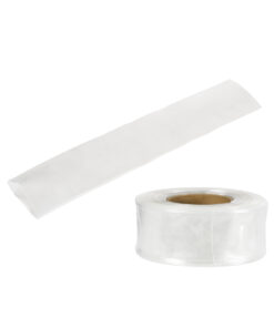 GloboStar® 79971-1 Θερμοσυστελλόμενο – Μακαρόνι Φ50mm/25mm – Τεμάχιο Μήκους 20cm Στεγανοποίησης για Όλες τις Neon Flex LED DC 24V & DC 230V Αδιάβροχο IP65 Μ20 x Π8.2 x Υ0.35cm – Διάφανο