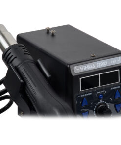 GloboStar® 79972 Ψηφιακός Σταθμός Συγκόλλησης 2in1 με Ψηφιακή Οθόνη – Κολλητήρι – Πιστόλι Θερμού Αέρα Hot Air Soldering Welding Gun και PID Προγραμματιζόμενο Σύστημα Ελέγχου Θερμοκρασίας – 1200W