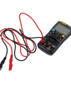 GloboStar® 79975 Ψηφιακό Φορητό Πολύμετρο Data Retantion True RMS Intelligent Automation Μπαταρίας 2 x AAA (Δεν Περιλαμβάνονται) Μετρητής Τάσης AC/DC – Θερμοκρασία – Αμπερόμετρο – Voltmeter – Καπασιτόμετρο – Ohm – Μαύρο