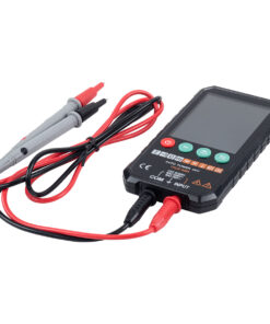 GloboStar® 79976 Ψηφιακό Φορητό Πολύμετρο Data Retantion True RMS Intelligent Automation AI Μπαταρίας 2 x AAA (Δεν Περιλαμβάνονται) με Οπίσθιο Φωτισμό Μετρητής Τάσης AC/DC – Θερμοκρασία – Αμπερόμετρο – Voltmeter – Καπασιτόμετρο – Ohm – Μαύρο