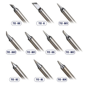 GloboStar® 79977 Drillpro T12 ΣΕΤ 10 Κεφαλών για Κολλητήρι – Σταθμού Συγκόλλησης Συμβατές με Μοντέλα  HAKKO FX951 & FX952 και για Άλλα Μοντέλα