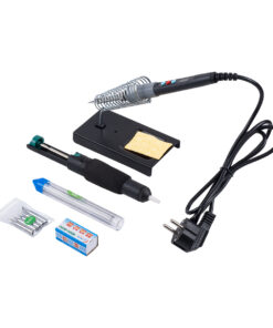 GloboStar® 79978 ΚΙΤ Ηλεκτρονικού με Κολλητήρι & Βάση – Απορροφητική Τρόμπα Κόλλησης – Πλαγιοκόφτη – Τσιμπιδάκι (tweezer) Πενσέτα – Καλάι Κόλλησης – Κοπίδια Φαλτσέτες Ασφαλείας – Ψηφιακό Φορητό Πολύμετρο