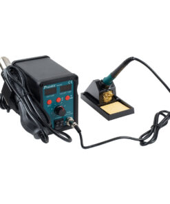 GloboStar® 79979 ProsKit SS-979 Ψηφιακός Σταθμός Συγκόλλησης 2in1 με Dual Digital Ψηφιακή Οθόνη – Κολλητήρι – Πιστόλι Θερμού Αέρα Hot Air Soldering Welding Gun και PID Προγραμματιζόμενο Σύστημα Ελέγχου Θερμοκρασίας – 760W