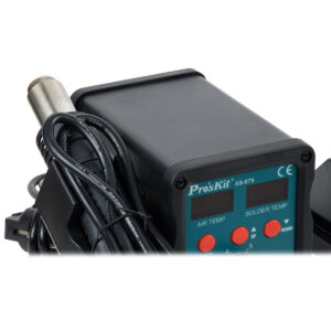 GloboStar® 79979 ProsKit SS-979 Ψηφιακός Σταθμός Συγκόλλησης 2in1 με Dual Digital Ψηφιακή Οθόνη – Κολλητήρι – Πιστόλι Θερμού Αέρα Hot Air Soldering Welding Gun και PID Προγραμματιζόμενο Σύστημα Ελέγχου Θερμοκρασίας – 760W