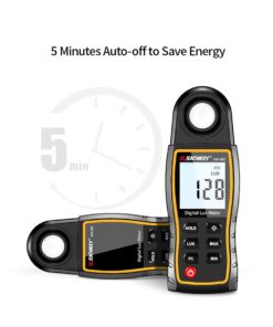 GloboStar® 79983 Ψηφιακός Μετρητής Έντασης Φωτισμού SNDWAY SW-582 με έλεγχο 0 έως 200000 lux