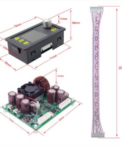 GloboStar® 79984 DPS5020-USB-BT Ψηφιακό Δοκιμαστικό Εργαλείο Ηλεκτρονικού/Τεχνικού Τμήματος Ρυθμιζόμενης Τάσης & Ampere – Βολτόμετρο/Αμπερόμετρο/Βατόμετρο Μετατροπέας με LCD Οθόνη Max Output 0-20A/DC 0-50V/0-1000W με Micro USB & Βluetooth APP