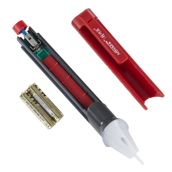GloboStar 79991 Επαγγελματικός Ανιχνευτής Τάσης ΑC – Voltage Detector Χωρίς Επαφή 50-1000V με Φακό LED – Ένδειξη LED – Ένδειξη Ισχύος Σήματος – Εργαλείο Ηλεκτρολόγου