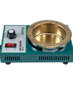 GloboStar® 79993 Proskit SS-554 Solder Pot – Δοχείο Συγκόλλησης Ρεύματος 300W AC 220-240V με Ρύθμιση Θερμοκρασίας 100°C έως 450°C Μ21 x Π14 x Υ6cm