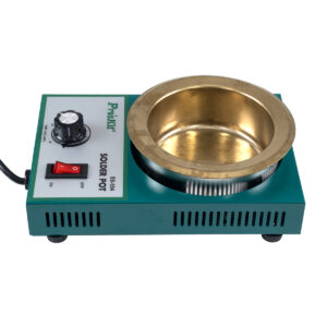 GloboStar® 79993 Proskit SS-554 Solder Pot – Δοχείο Συγκόλλησης Ρεύματος 300W AC 220-240V με Ρύθμιση Θερμοκρασίας 100°C έως 450°C Μ21 x Π14 x Υ6cm