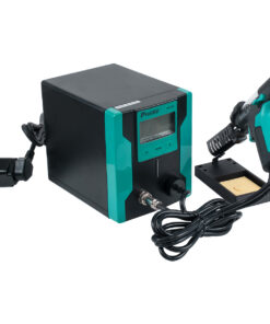 GloboStar® 79994 Proskit SS-331H Desoldering Station – Επαγγελματικός Σταθμός Αποκόλλησης Ρεύματος 140W AC 220-240V με Ρύθμιση Θερμοκρασίας 160°C έως 480°C Μ13 x Π18.5 x Υ16cm