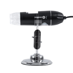 GloboStar® 79995 Digital Electron Microscope With 8 LED – Ψηφιακό Ηλεκτρονικό Μικροσκόπιο με 8 LED USB & Type-C Adapter DC 5v x1600 Zoom Mode – Video Camera 2MP 1600×1200 Φ3.5 x Υ12cm