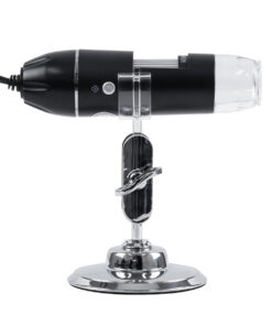 GloboStar® 79995 Digital Electron Microscope With 8 LED – Ψηφιακό Ηλεκτρονικό Μικροσκόπιο με 8 LED USB & Type-C Adapter DC 5v x1600 Zoom Mode – Video Camera 2MP 1600×1200 Φ3.5 x Υ12cm