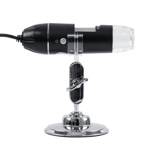 GloboStar® 79995 Digital Electron Microscope With 8 LED – Ψηφιακό Ηλεκτρονικό Μικροσκόπιο με 8 LED USB & Type-C Adapter DC 5v x1600 Zoom Mode – Video Camera 2MP 1600×1200 Φ3.5 x Υ12cm