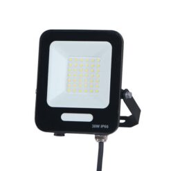 ΠΡΟΒΟΛΕΑΣ LED SMD 30W ΜΑΥΡΟΣ IP66 4000K PLUS EUROLAMP – 147-69007
