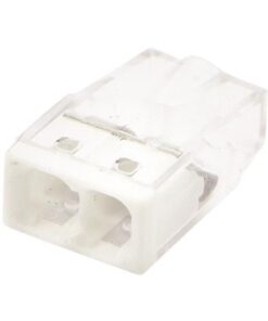 ΚΛΕΜΜΑ PCT-202 2 ΘΕΣΕΩΝ ΜΕ ΥΠΟΔΟΧΗ 0,50-2,5mm 24Α 400V EUROLAMP 147-11043