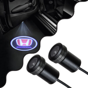 GloboStar® 81608 HONDA Ghost Car Brand Logo Projector – Προτζέκτορας Προβολής Μάρκας Αυτοκινήτου LED CREE XHP35 3W 240lm 120° DC 12V IP20 Ψυχρό Λευκό 6000K