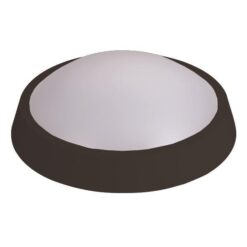 ΦΩΤΙΣΤΙΚΟ ΤΟΙΧΟΥ ΣΤΡΟΓΓΥΛΟ LED 30W Φ320×102 4000K IP65 ΜΑΥΡΟ PLUS EUROLAMP – 145-20037