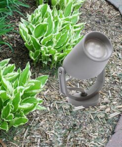 FUMAGALLI MINITOMMY EL SPIKE ΠΡΟΒΟΛΕΑΣ ΓΚΡΙ ΜΕ ΚΑΡΦΙ 3,5W GU10 310x122x135mm 2CCT (2700/4000K) EUROLAMP – 145-26107