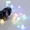 ΚΟΥΡΤΙΝΑ, 140 MINI LED, ΜΕ ΚΡΑΚΕΛΕ ΜΠΑΛΕΣ 1,3cm, 31V, ΜΕ ΜΕΤΑΣΧΗΜΑΤΙΣΤΗ, ΕΠΕΚΤΑΣΗ ΕΩΣ 3, ΑΣΗΜΙ ΚΑΛΩΔΙΟ ΧΑΛΚΟΥ, 4 ΧΡΩΜΑΤΑ LED, 150x100cm, ΠΡΟΕΚΤΑΣΗ ΠΑΡΟΧΗΣ 300cm, IP44 EUROLAMP – 600-11434