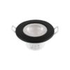 ΣΠΟΤ ΧΩΝΕΥΤΟ ΣΤΕΓΑΝΟ ΣΤΑΘΕΡΟ 5.5W Φ90 TRIAC 3CCT IP65 ΛΕΥΚΟ +ΜΑΥΡΟ ΚΑΠΑΚΙ EUROLAMP – 145-68905