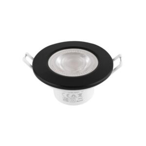 ΣΠΟΤ ΧΩΝΕΥΤΟ ΣΤΕΓΑΝΟ ΣΤΑΘΕΡΟ 5.5W Φ90 TRIAC 3CCT IP65 ΛΕΥΚΟ +ΜΑΥΡΟ ΚΑΠΑΚΙ EUROLAMP – 145-68905