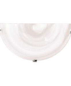 ΑΠΛΙΚΑ ΤΟΙΧΟΥ “ERIS” Φ30 Ε27 ΛΕΥΚΟ/ ΝΙΚΕΛ EUROLAMP 145-22410