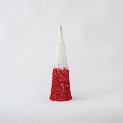 ΔΕΝΤΡΟ ΚΩΝΟΣ, ΛΕΥΚΟ-ΚΟΚΚΙΝΟ, 14x50cm EUROLAMP – 600-45623