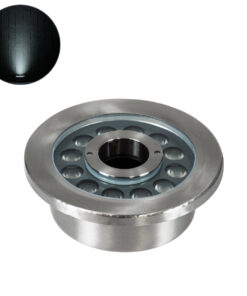 GloboStar® UNDERWATER-DENIS 90436 Υποβρύχιο Χωνευτό Φωτιστικό Σποτ Ειδικό για Σιντριβάνια – Πισίνες – Τζακούζι LED 9W 900lm 30° DC 24V Αδιάβροχο IP68 Φ16.7 x Υ7.5cm Ψυχρό Λευκό 6000K – Ανοξείδωτο Ατσάλι SS304 – 3 Years Warranty