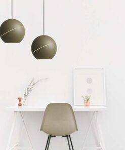 LED κρεμαστό φωτιστικό οροφής σφαίρα 8.5W 3000K θερμό λευκό με champagne gold σώμα V-TAC – 8000