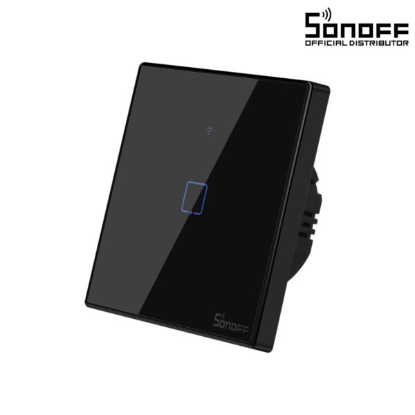 GloboStar® 80018 SONOFF T3EU1C-TX-EU-R2 - Wi-Fi Smart Wall Touch Button Switch 1 Way TX GR Series