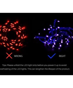 GloboStar® 80025 SONOFF L1-5050RGB-GR-5M-R2 – Smart RGB LED Light Strip Extension 5M Waterproof IP65