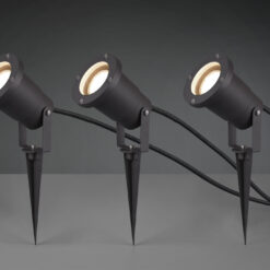 Σποτ Trio Lighting 3xGU10 Ανθρακί Αλουμίνιο IP65 800260342
