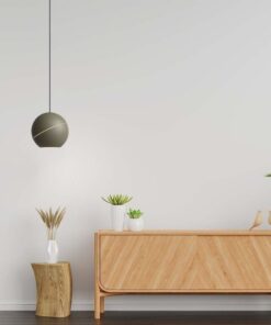 LED κρεμαστό φωτιστικό οροφής σφαίρα 8.5W 3000K θερμό λευκό με champagne gold σώμα και On/Off αφής V-TAC – 8003